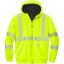 Custom Carhartt ANSI 107 Class 3 Lined Full-Zip Sweatshirt Brite Lime Green