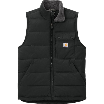 Custom Carhartt Montana Insulated Vest Black