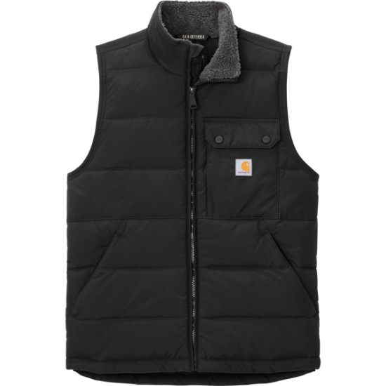 Custom Carhartt Montana Insulated Vest Black