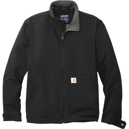 Custom Carhartt Super Dux Soft Shell Jacket Black