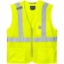 Custom Carhartt ANSI Class 2 Mesh Zip-Front Vest Brite Lime Yellow