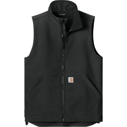 Custom Carhartt Rain Defender Soft Shell Vest Black