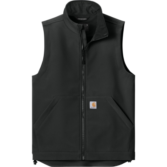 Custom Carhartt Rain Defender Soft Shell Vest Black