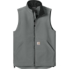 Custom Carhartt Rain Defender Soft Shell Vest Steel Gray