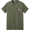 Custom Carhartt Force Short Sleeve Pocket T-Shirt Basil Heather Green