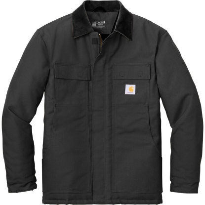 Custom Carhartt Duck Traditional Coat. Black