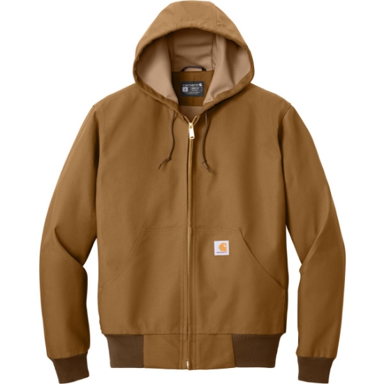 Custom Carhartt Thermal-Lined Duck Active Jac. Carhartt® Brown