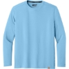 Custom Carhartt Force Sun Defender Long Sleeve T-Shirt Fresh Water Blue