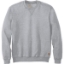 Custom Carhartt Midweight Crewneck Sweatshirt. Heather Grey