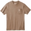 Custom Carhartt Workwear Pocket Short Sleeve T-Shirt. Desert Beige