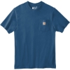 Custom Carhartt Workwear Pocket Short Sleeve T-Shirt. Stream Blue