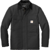 Custom Carhartt Tall Duck Traditional Coat. Black