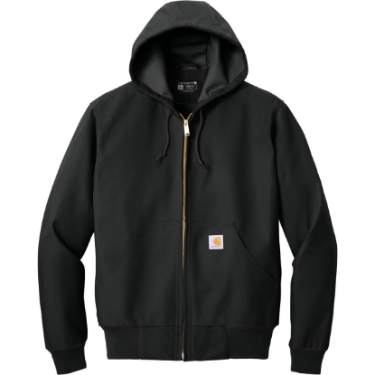 Custom Carhartt Tall Thermal-Lined Duck Active Jac. Black