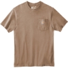 Custom Carhartt Tall Workwear Pocket Short Sleeve T-Shirt. Desert Beige