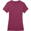 Custom District Womens Perfect Weight Tee. Hthrd Loganbry