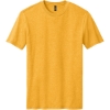 Custom District Perfect Blend CVC Tee. Gold Heather