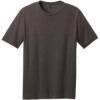 Custom District Perfect Blend CVC Tee. Heathered Brown