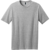 Custom District Perfect Blend CVC Tee. Lt Hthr Grey