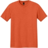 Custom District Perfect Tri Tee. Deep Orange Heather
