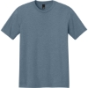 Custom District Perfect Tri Tee. Flint Blue Heather