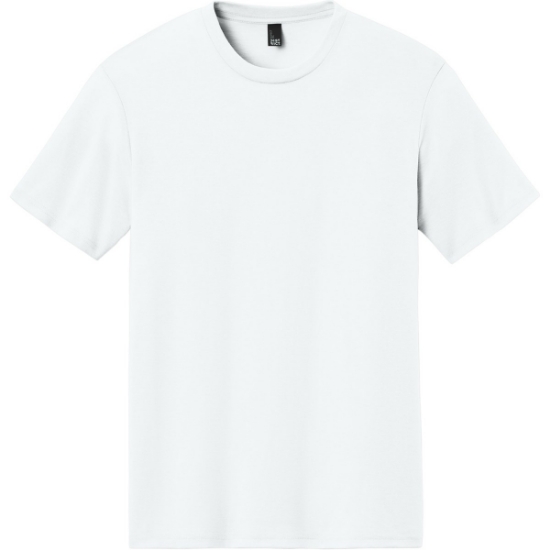 Custom District Perfect Tri Tee. White