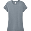 Custom District Womens Perfect Tri Tee. Flint Blue Heather