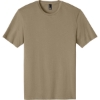Custom District Perfect Weight Tee. Dune Brown