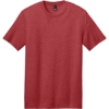 Custom District Perfect Weight Tee. Heathered Red