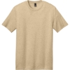 Custom District Perfect Weight Tee. Heathered Latte Beige