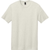 Custom District Perfect Weight Tee. Oatmeal Heather Beige