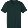 Custom District Perfect Weight Tee. Rainforest Green