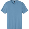 Custom District Perfect Weight Tee. Tundra Blue