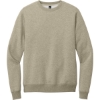 Custom District Perfect Weight Fleece Crew Heathered Latte Gray