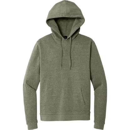 Custom District Perfect Tri Fleece Pullover Hoodie Military Green Frost