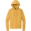 Custom District Perfect Tri Fleece Pullover Hoodie Ochre Yellow Heather