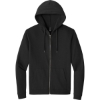 Custom District Perfect Tri Fleece Full-Zip Hoodie Black