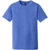 Custom District Youth Perfect Tri Tee. Royal Blue Frost