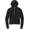 Custom District Womens Perfect Tri Fleece 1/2-Zip Pullover Black