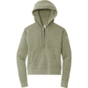 Custom District Womens Perfect Tri Fleece 1/2-Zip Pullover Military Green Frost