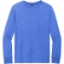 Custom District Youth Perfect Tri Long Sleeve Tee Royal Blue Frost