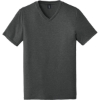 Custom District Perfect Tri V-Neck Tee. Black Frost