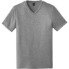 Custom District Perfect Tri V-Neck Tee. Grey Frost
