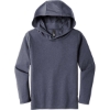 Custom District Youth Perfect Tri Long Sleeve Hoodie Navy Blue Frost