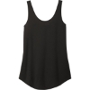 Custom District Womens Perfect Tri Relaxed Tank Black