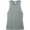 Custom District Womens Perfect Tri Muscle Tank HtdGrey