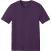 Custom District Perfect Weight CVC Tee Blackberry Red
