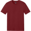 Custom District Perfect Weight CVC Tee Garnet Red