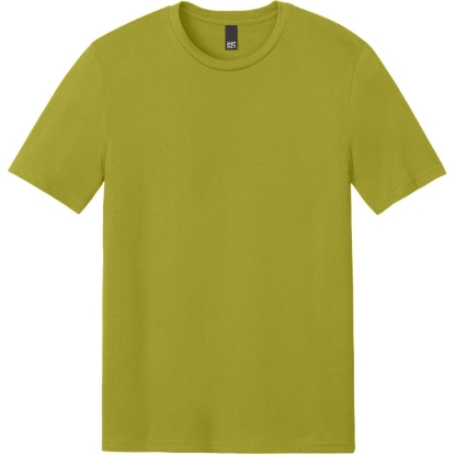 Custom District Perfect Weight CVC Tee Golden Cypress Green