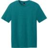 Custom District Perfect Weight CVC Tee Heathered Teal Blue