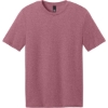 Custom District Perfect Weight CVC Tee Orchid Haze Heather Pink